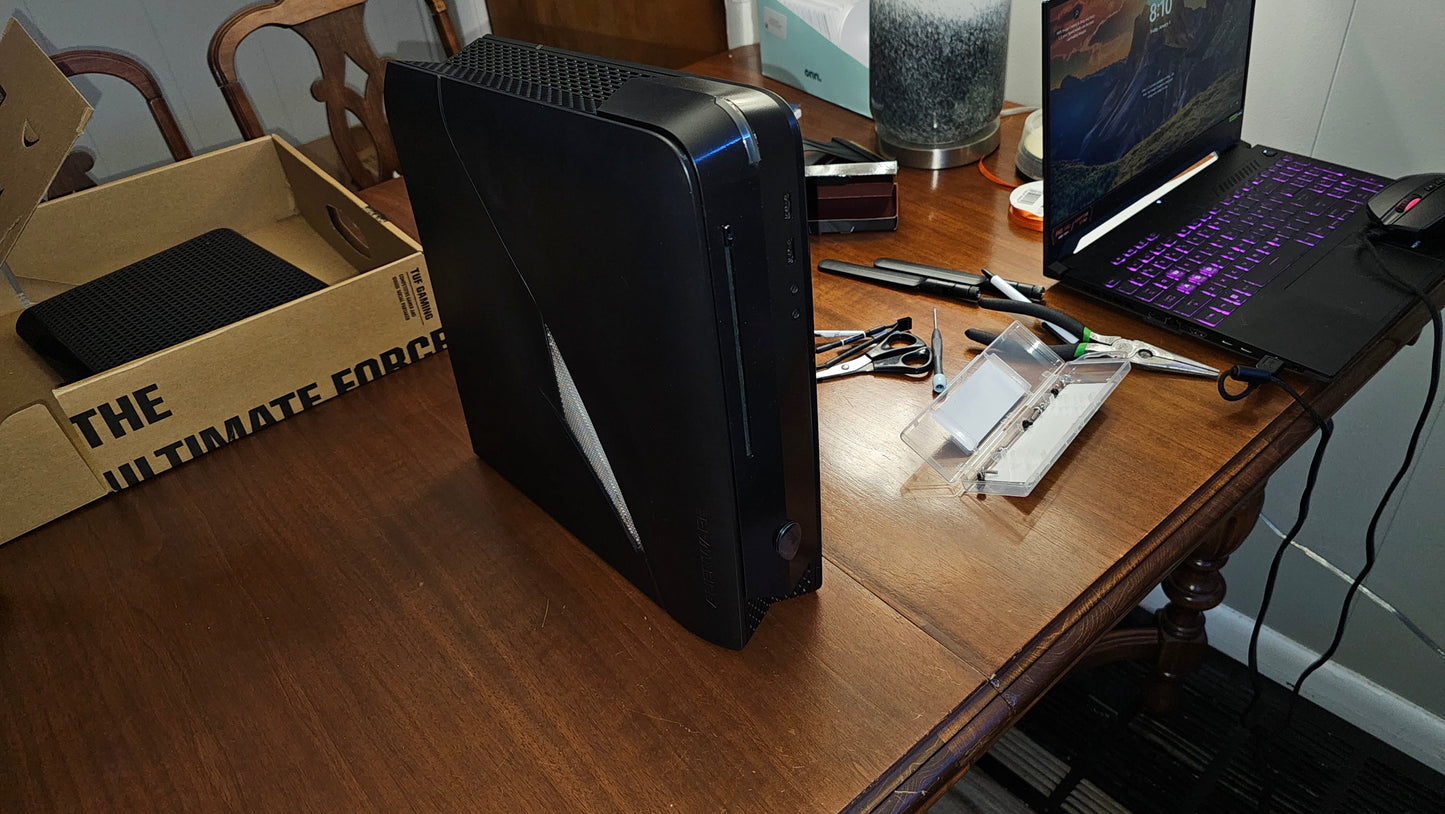 (Base) Refurbished Sleeper Pc Alienware X51 Intel i3-12100f, Rx 6400, 16 GB RAM, M.2 NVME